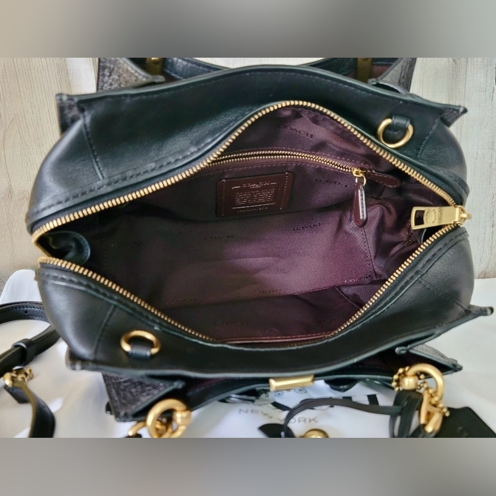 NEW! RARE Coach Dreamer with Butterfly 🦋 Applique Shoulder Bag Purses Designer - Picture 4 of 10